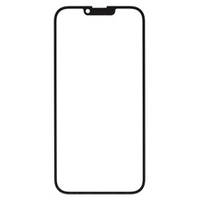 For iPhone 14 Plus Screen Glass Lens + OCA Adhesive Replacement (without Logo)