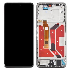  crazy horse texture leather card holder case Stand for Amazon Fire Phone - Black