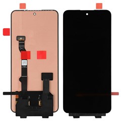  crazy horse texture leather card holder case Stand for Amazon Fire Phone - Black