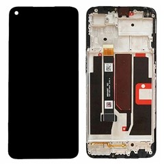 For Oppo A93s 5G Grade C LCD Screen and Digitizer Assembly + Frame (Without Logo)