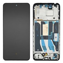 For Realme 12+ 5G Grade C OLED Screen and Digitizer Assembly + Frame Spare Part (Without Logo)