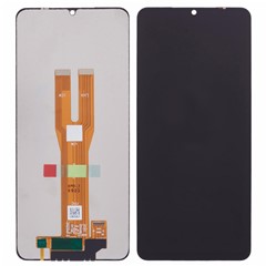  crazy horse texture leather card holder case Stand for Amazon Fire Phone - Black