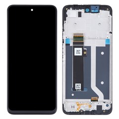 For Motorola Moto G34 5G Grade C LCD Screen and Digitizer Assembly + Frame Part (Without Logo)