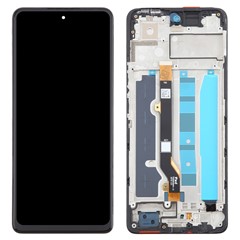 For TECNO Spark 20 Pro KJ6 Grade C LCD Screen and Digitizer Assembly + Frame Part (Without Logo)