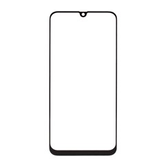 For Samsung Galaxy A50s A507 Front Screen Glass Lens + OCA Adhesive Part (Small Screen) (without Logo)