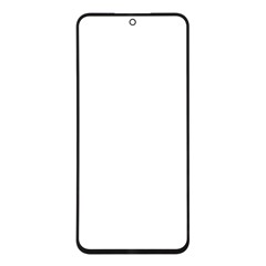 For Samsung Galaxy A56 5G A566 Front Screen Glass Lens + OCA Adhesive Replacement Parts (Without Logo)