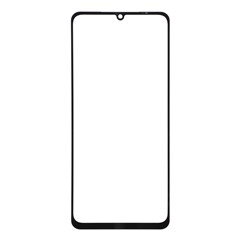 For Samsung Galaxy A06 5G A066 Front Screen Glass Lens + OCA Adhesive Replacement Parts (Without Logo)