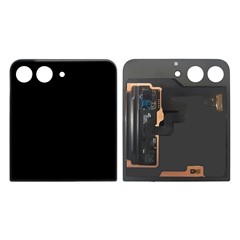 For Samsung Galaxy Z Flip5 5G F731 (Rear Screen 3.4") Grade S OEM AMOLED Screen and Digitizer Assembly Replacement Part (Without Logo)