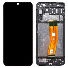 For Samsung Galaxy A14 4G Grade C LCD Screen and Digitizer Assembly + Frame (Without Logo)