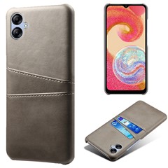  crazy horse texture leather card holder case Stand for Amazon Fire Phone - Black