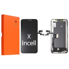 For iPhone X Grade C LCD Screen and Digitizer Assembly Replacement Part (GX Incell Technology) (without Logo)