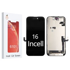 For iPhone 16 Grade C LCD Screen and Digitizer Assembly Replacement Part (RUIJU In-Cell Workmanship) (Without Logo)