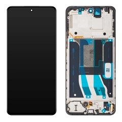 For Realme 12 4G Grade B LCD Screen and Digitizer Assembly + Frame (Without Logo)