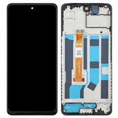 For Oppo A60 4G Grade B LCD Screen and Digitizer Assembly + Frame (Without Logo)