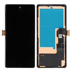 For Google Pixel 6a Grade C LCD Screen and Digitizer Assembly + Frame Part (TFT Technology) (Without Logo)