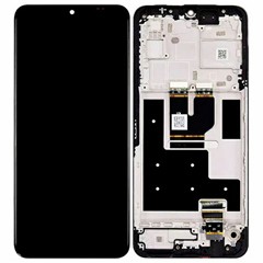 For T-Mobile REVVL 7 OEM Grade S LCD Screen and Digitizer Assembly + Frame (Without Logo)