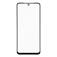For Xiaomi Redmi Note 10 4G Front Screen Glass Lens + OCA Adhesive Part (without Logo)
