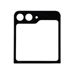 For Samsung Galaxy Z Flip5 5G F731 Front Screen Glass Lens + OCA Adhesive Part (Small Screen) (without Logo)