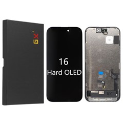 For iPhone 16 Grade C GX OLED Screen and Digitizer Assembly Replacement Part (Without Logo)