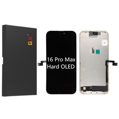 For iPhone 16 Pro Max Grade C GX OLED Screen and Digitizer Assembly Replacement Part (Without Logo)