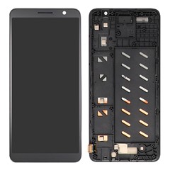 For TCL 501 T433D OEM Grade S LCD Screen and Digitizer Assembly + Frame (Without Logo)