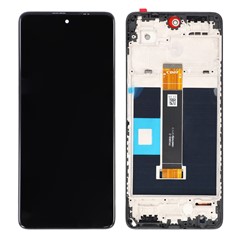 For TCL 40 NxtPaper 4G T612B Grade C LCD Screen and Digitizer Assembly + Frame Part, Glossy Screen (Without Logo)