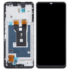 For ZTE Blade A73 5G 6.52 inch OEM Grade S LCD Screen and Digitizer Assembly + Frame (Without Logo)