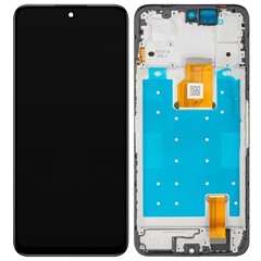 For Honor X7d 4G / X7d 5G Grade C LCD Screen and Digitizer Assembly + Frame Part (Without Logo)