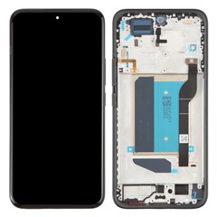 For Xiaomi Redmi Note 15 Pro+ 5G (Global) 2510ERA8BG OEM Grade S AMOLED Screen and Digitizer Assembly + Frame (Without Logo) - Black