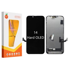 For iPhone 14 Grade C Hard OLED Screen and Digitizer Assembly Replacement Part (RUIJU Technology) (without Logo)
