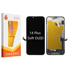 For iPhone 14 Plus Grade C Soft OLED Screen and Digitizer Assembly Replacement Part (RUIJU Technology) (without Logo)