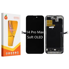 For iPhone 14 Pro Max Grade C Soft OLED Screen and Digitizer Assembly Replacement Part (RUIJU Technology) (without Logo)