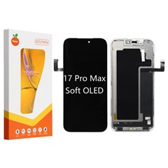 For iPhone 17 Pro Max Grade C Soft OLED Screen and Digitizer Assembly Replacement Part (RUIJU Technology) (without Logo)