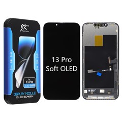 For iPhone 13 Pro Grade C JK Soft OLED Screen and Digitizer Assembly Replacement Part (without Logo)
