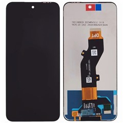  crazy horse texture leather card holder case Stand for Amazon Fire Phone - Black