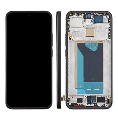 For Xiaomi 15T 25069PTEBG OEM Grade S AMOLED Screen and Digitizer Assembly + Frame (Without Logo) - Black