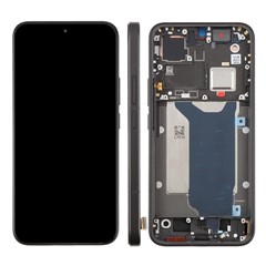 For Xiaomi 15T Pro 2506BPN68G OEM Grade S AMOLED Screen and Digitizer Assembly + Frame (Without Logo) - Black