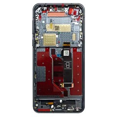  crazy horse texture leather card holder case Stand for Amazon Fire Phone - Black