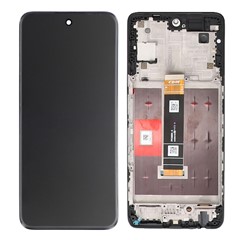  crazy horse texture leather card holder case Stand for Amazon Fire Phone - Black