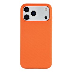 X-LEVEL for iPhone 18 Pro / 17 Pro Magnetic Case Tech Fabric Coated TPU + PC Protective Phone Cover - Orange