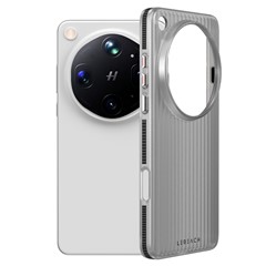 LEREACH TOC Series for Oppo Find X9 Ultra 5G Case Flowing Grid PC Phone Cover - Black