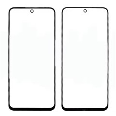 For Honor X6c 4G Front Screen Glass Lens + OCA Adhesive Part (without Logo)