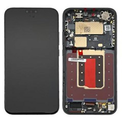 For Honor Magic8 Pro 5G OEM Grade S OLED Screen and Digitizer Assembly + Frame (without Logo) - Black