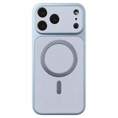 For iPhone 14 Pro Case Compatible with MagSafe Heat Dissipation Anti Drop TPU+PC Phone Cover - Baby Blue