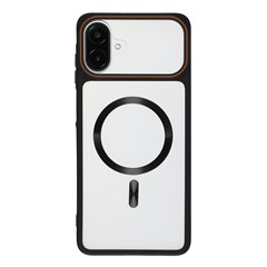  crazy horse texture leather card holder case Stand for Amazon Fire Phone - Black