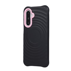  crazy horse texture leather card holder case Stand for Amazon Fire Phone - Black