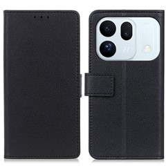  crazy horse texture leather card holder case Stand for Amazon Fire Phone - Black