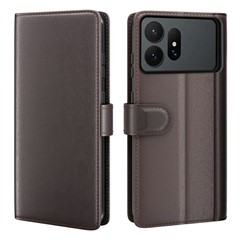  crazy horse texture leather card holder case Stand for Amazon Fire Phone - Black