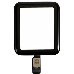 For Apple Watch Series 3 38mm Touch Digitizer Screen Glass + OCA Adhesive Replacement (without Logo)