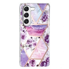 Purple Flowers/Marble